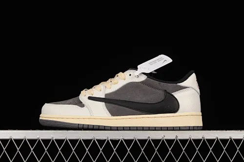 All categories Air Jordan Jordan series basketball shoes Air Jordan 1 Low Travis Scott x Air Jordan 1 Low OG AJ1 undercut low top DM7866-165
